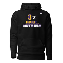 Load image into Gallery viewer, 3 Star Recruit Now I'm Here Hoodie
